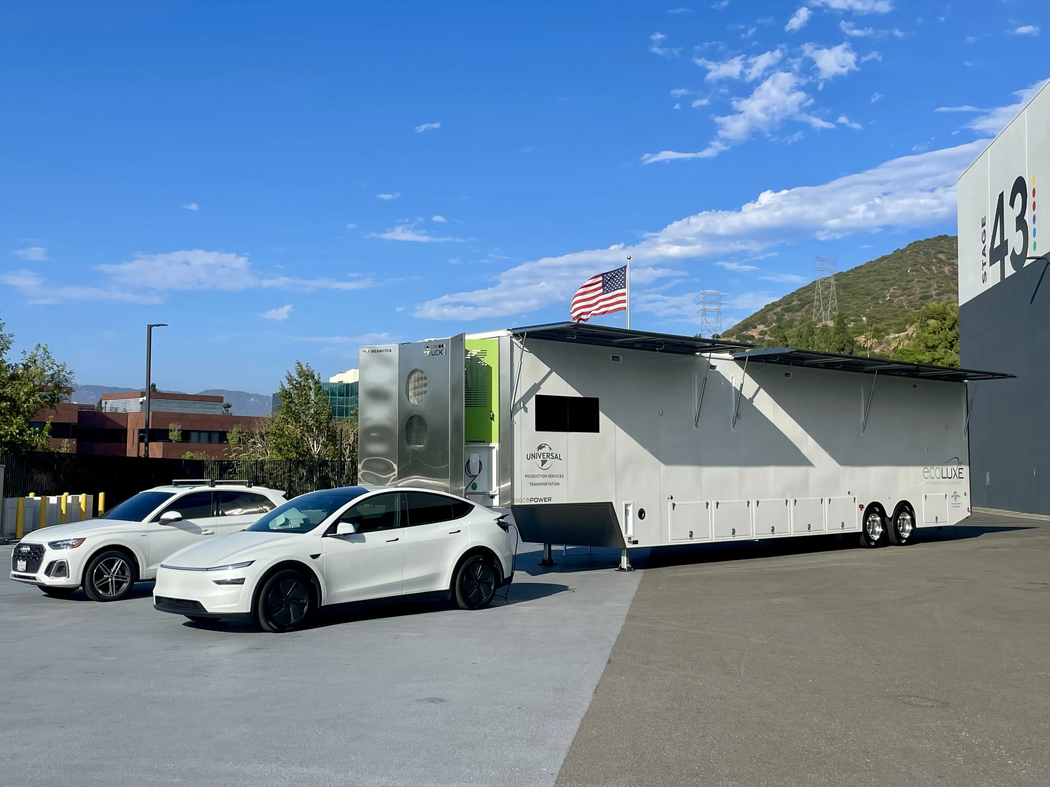 Hollywood Trucks Wardrobe – solar-powered production support