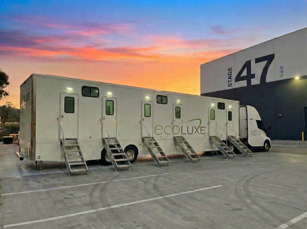 Hollywood Trucks Restroom – solar-powered production support